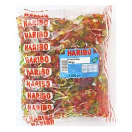 Picture of Pick N Mix Haribo Friendship Rings 3kg x1